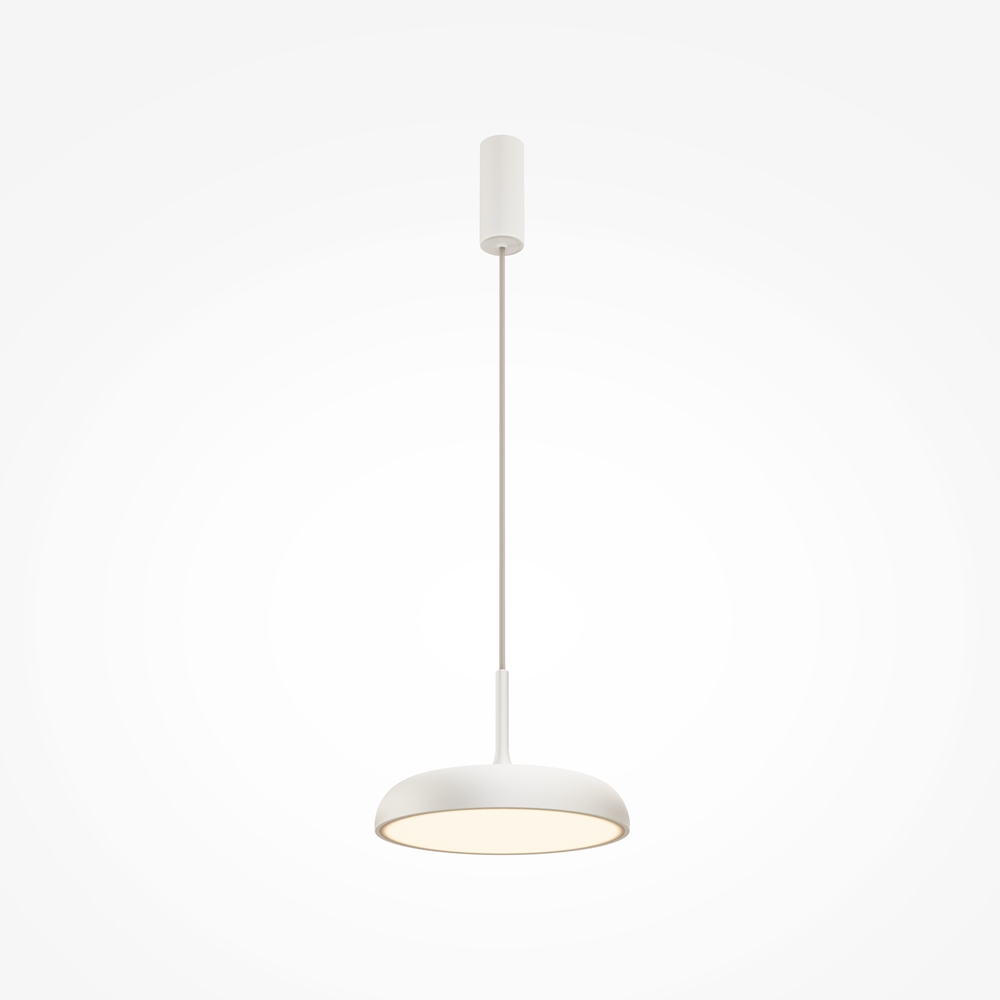 Gerhard Светильник подвесной LED 1000lm, металл white, D300mm H3350mm, Maytoni