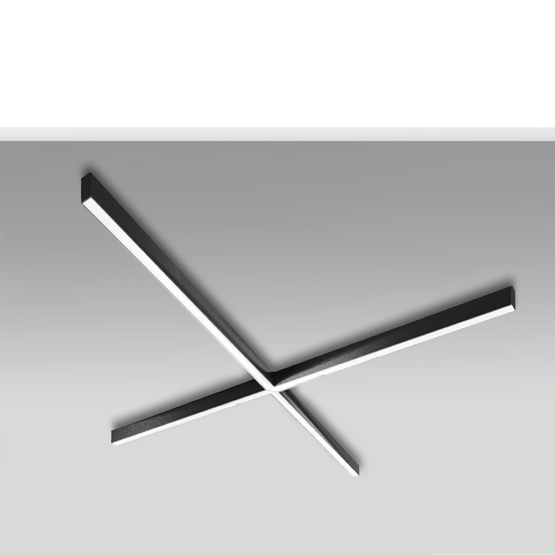 LED Светильник накладной X-образный