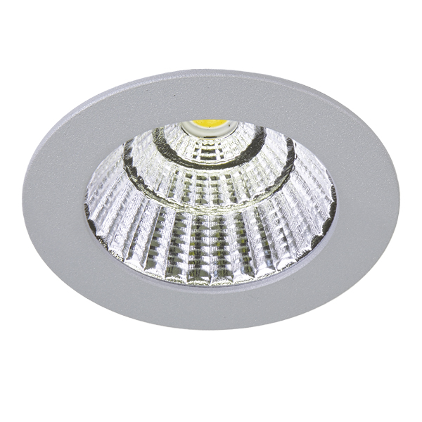 Soffi 11 Светильник встраиваемый LED 7W(=70W) 3000K, металл grey, D70mm H50mm, Lightstar СНЯТО С ПРО