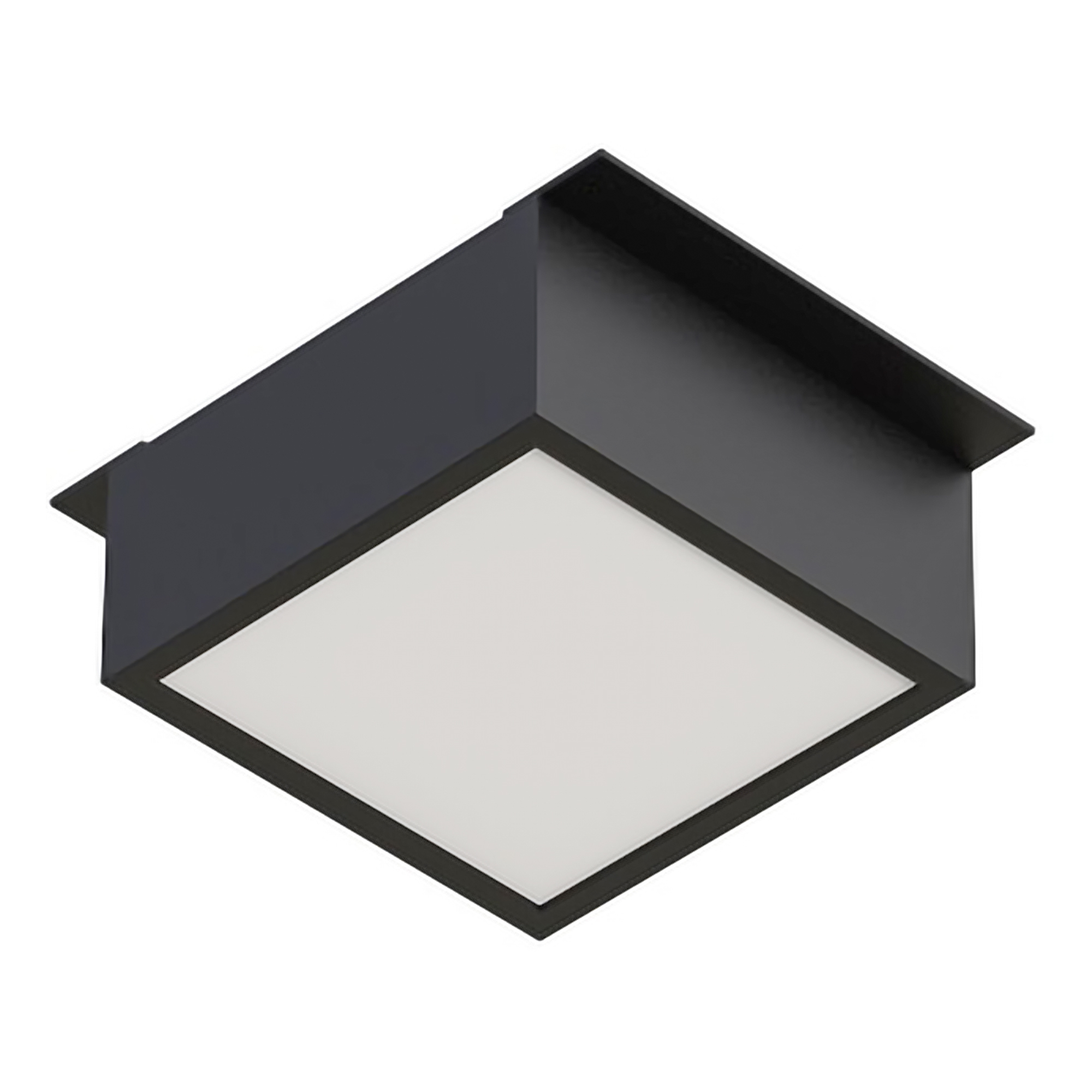 DL-GRIGLIATO-S90x90 Светильник встраиваемый (для грильято) LED 12W 4000K 1220lm 90° Ra>90, металл bl