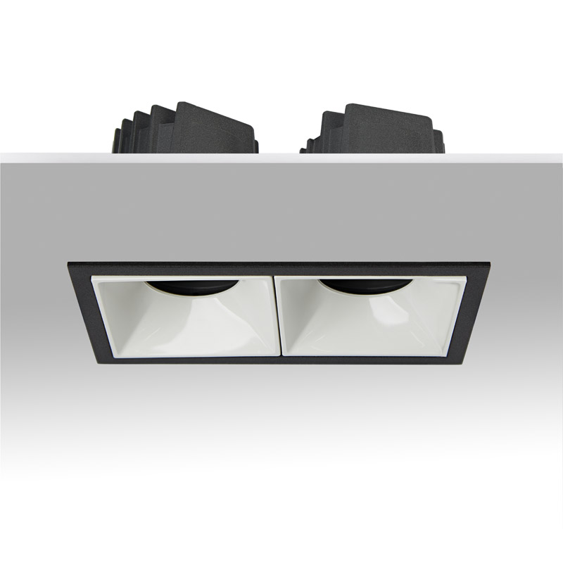 ART-SQ-180x2 LED светильник встраиваемый полуповоротный Встраиваемые светильники 