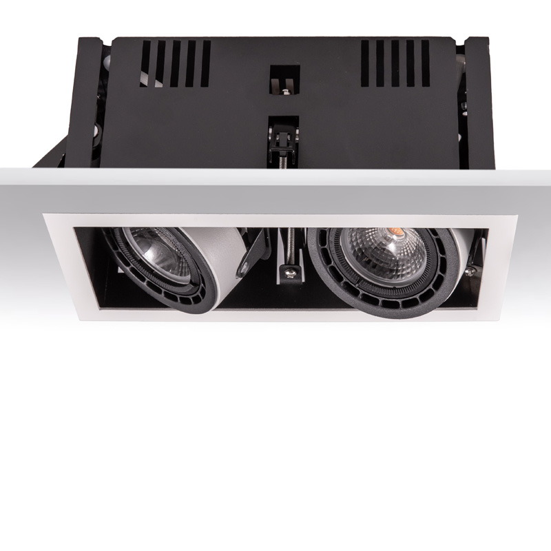 ART-E-110 x2 LED Светильник встраиваемый карданный Фильтры 