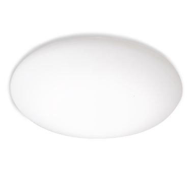 Squash_S Светильник потолочный LED 19W 3000K 2364lm CRI90, полиэтилен, металл RAL9003, D500mm H179mm