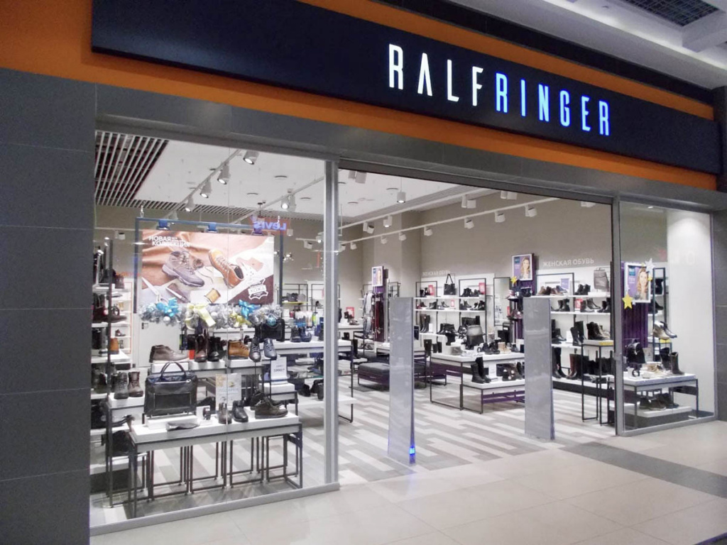 RALF RINGER, сеть обувных магазинов