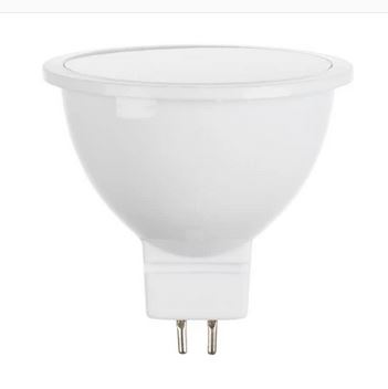 Лампа LED 4.5W (=40W) 4000K 195lm 120° G5.3 220V MR16, matt white, D51mm H48mm, Lightstar