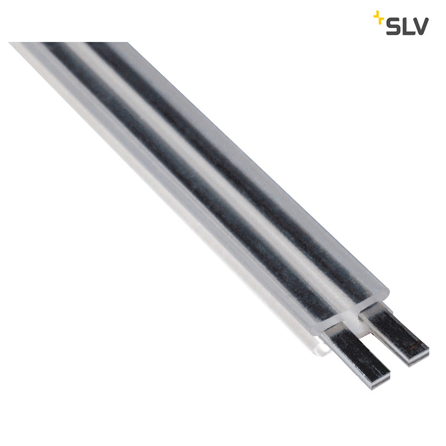 GLU-TRAX® Шинопровод 12V max20A, clear, L1500mm, SLV