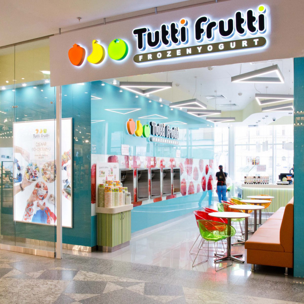 Tutti Frutti, сеть десертных кафе
