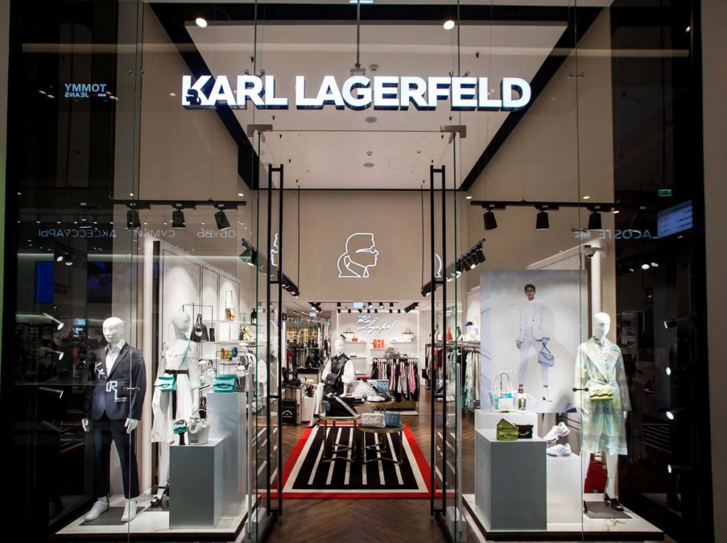 KARL LAGERFELD, сеть магазинов одежды