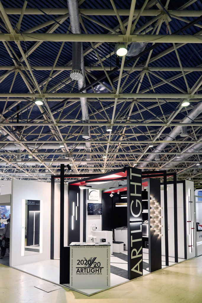 Выставочный стенд компании ARTLIGHT, Interlight 2021
