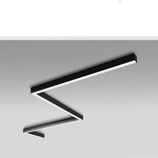 LED Светильник накладной зигзаг