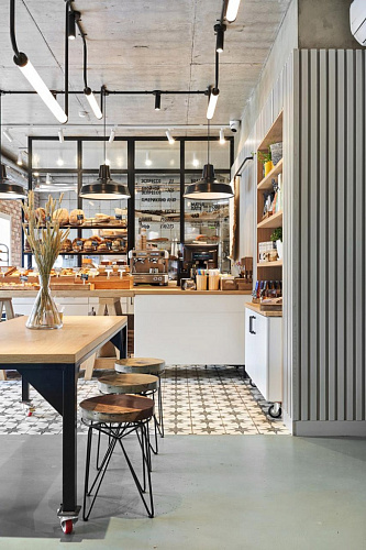 Пекарня-маркет Kitchen Market - освещение рис.5