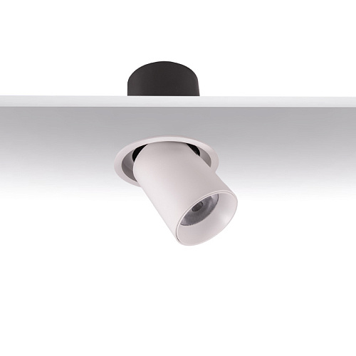 ART-1033 LED светильник встраиваемый выдвижной в круглой рамке Downlight   -  Встраиваемые светильники 