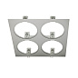 SDL-CB-4180F Светильник квадратный G53 Downlight   -  Встраиваемые светильники 