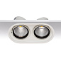 ART-1734 LED светильник встраиваемый выдвижной двойной Downlight   -  Встраиваемые светильники 